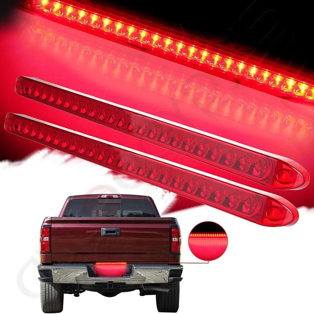 Универсальный светодиодный стоп сигнал для грузовика прицепа автобуса