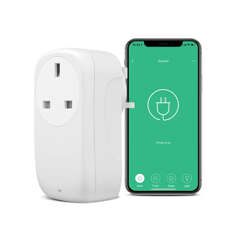 BroadLink BestCon SP4L умный Wi-Fi разъем UK с диммерным ночсветильник для умного дома |