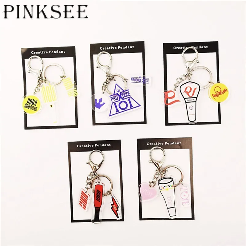 Pinksee Новинка ювелирное изделие Kpop световая палочка красная бархатная акриловая