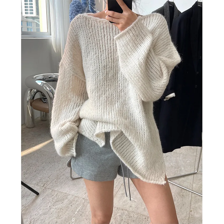 

Autumn Winter New Fashion Loose Casual Woman Sweaters Long Sleeve Fall Sweaters for Women