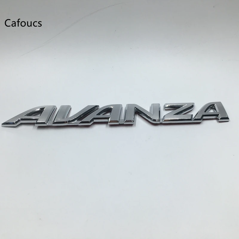 Для Toyota Avanza эмблема задняя багажная дверь логотип табличка наклейки на