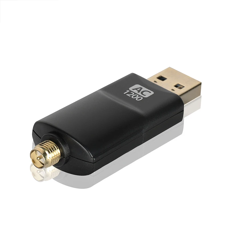 USB 3 0 1200M 2 4/5 GHz WiFi адаптер сетевой LAN Карта 802.11a/b/g/n/x/e/i|Компьютерные кабели и
