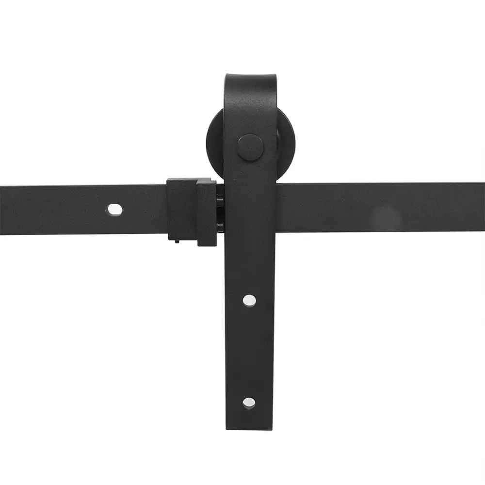 6ft/ 6.6ft Длина деревянная дверь направляющий рельс для Системы комплектующий набор