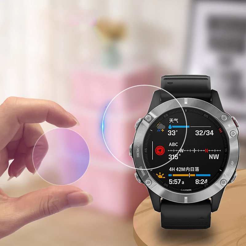 Защитное закаленное стекло для Garmin Fenix 5 5S Plus 6S 6X6 Pro, Ультрапрозрачная пленка, защитная пленка премиум-класса для часов