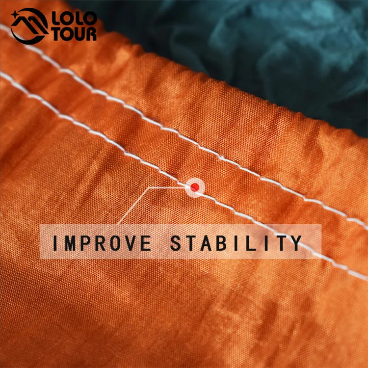 Одиночный и двойной гамак для кемпинга с гамаком на бретельках для дерева портативный нейлоновый гамак из парашютной ткани для альпинизма Путешествия Легкий