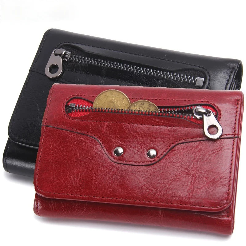 Short 30% off multifunctional trendy women's wallet genuine leather women's change smiley face bag