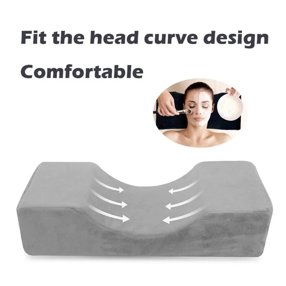 

Pillow Neck Support Pillow Soft Grafting Eyelashes Eyelash Extension Pillow Salon Convenient Pocket Makeup Skin Care Assistance