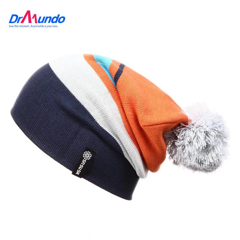 

Winter Gorros Skating Winter snowboard skullies Ski Hat Beanies for Man Woman Beanie knitting bonnet chapeu