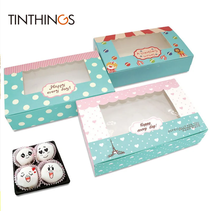 100 бумажная коробка для украшений окно сувенир свадебной вечеринки день рождения