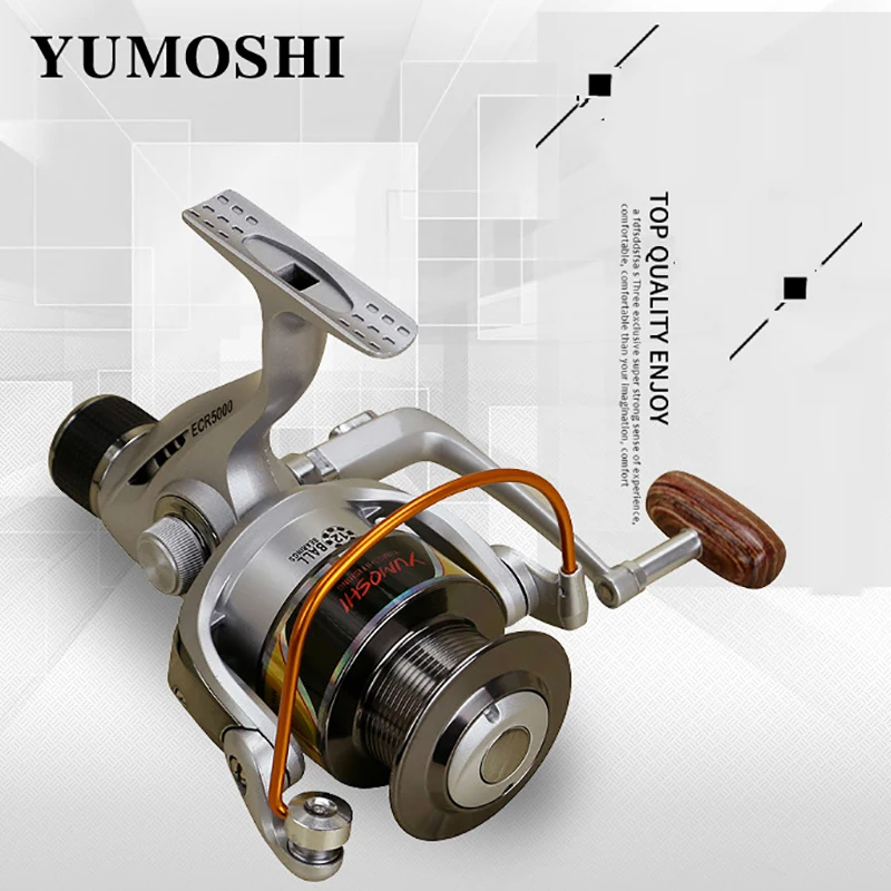 Yumoshi новая Рыболовная катушка двойной тормоз ЧПУ рокер Карп рыболовные