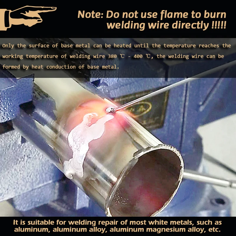 50cm Low Temperature Bars Cored Welding Solder Wire Weld Easy Melt Aluminum Rod for Soldering No Need Powder | Инструменты