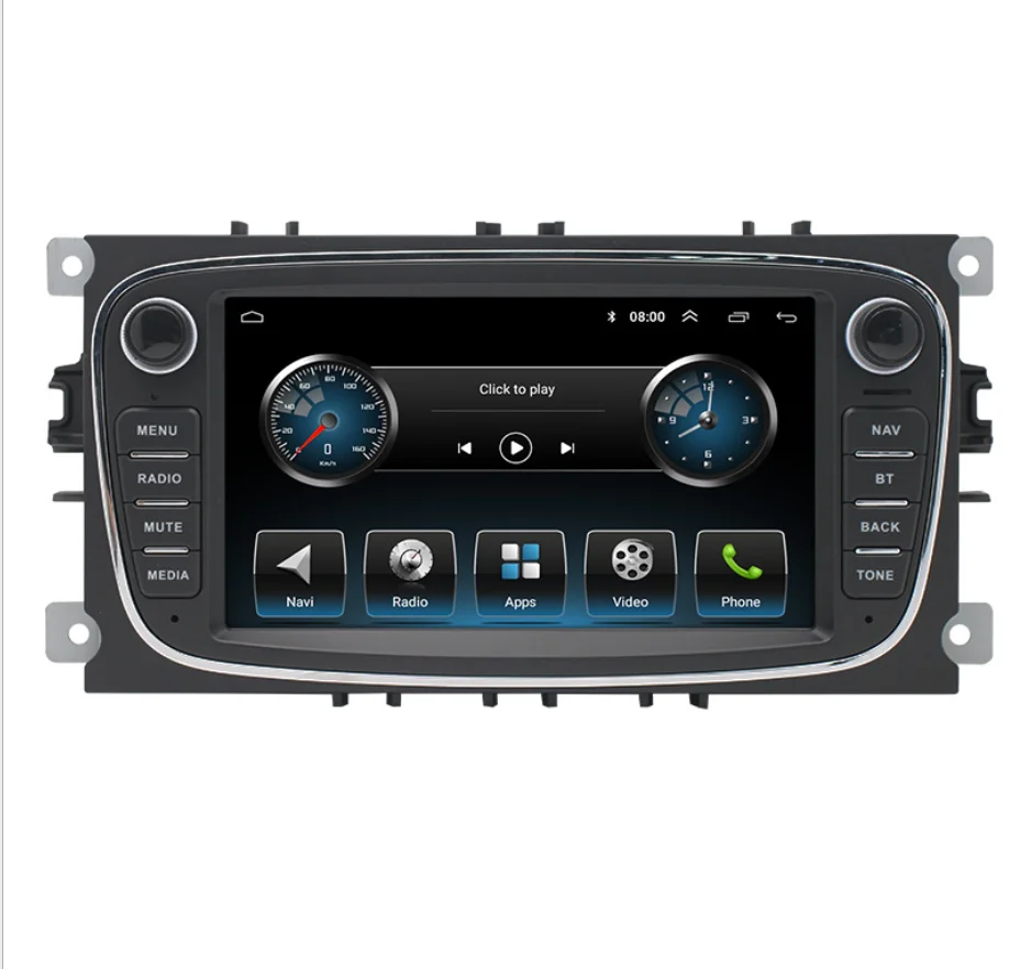 7-дюймовое carplay радио для Focus Mondeo Galaxy S- max c- Бесплатная доставка