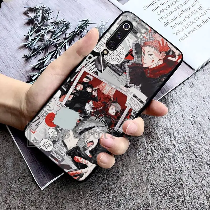 

Jujutsu Kaisen Anime Phone Case For Xiaomi Mi A1 A2 5 6 6PLUS 8 9 SE Lite MIX 2 2S MAX 2 3 Pocophone F1