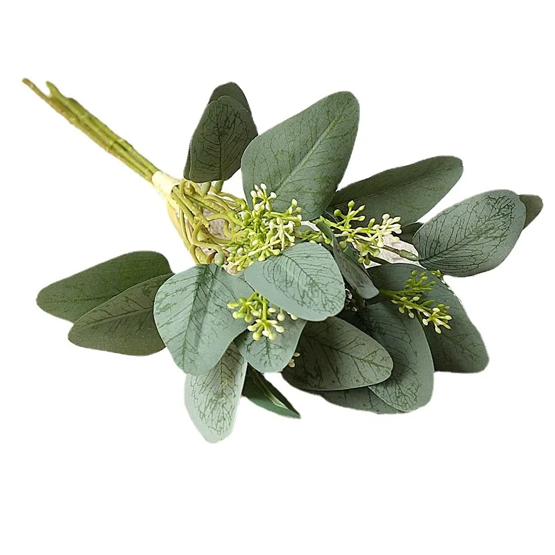

6 Silk Screen Milan Fruit Eucalyptus Leaves B20436 Home Wedding Photography Decoration Floriculture Flower Home Decoration