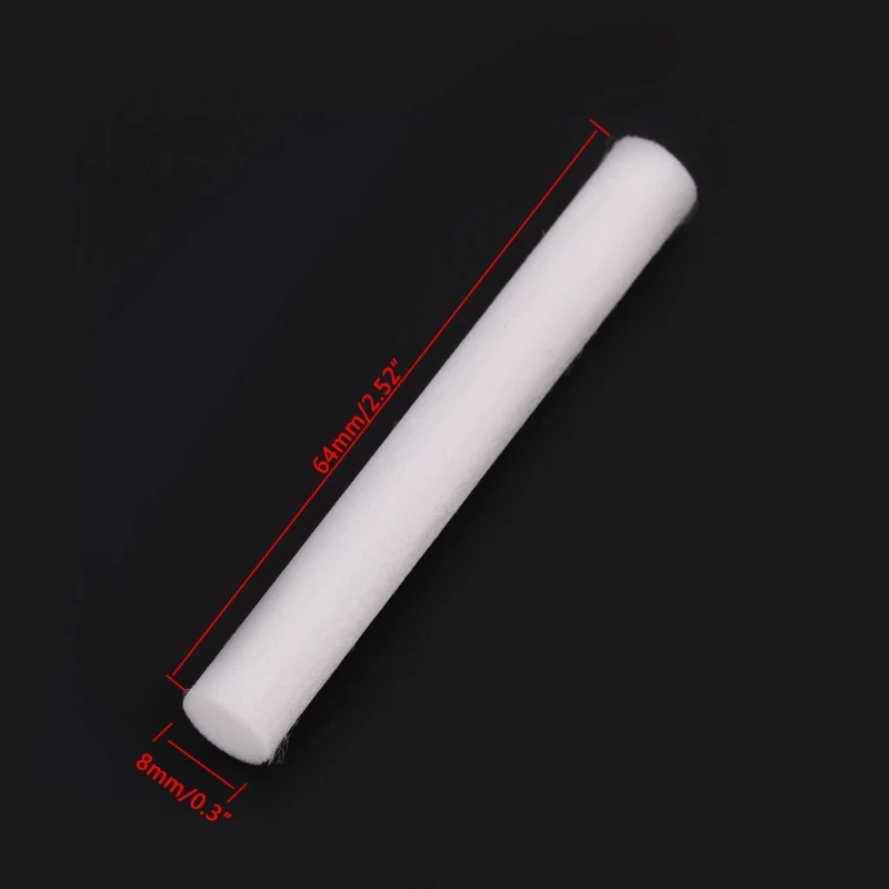 

10pcs 8mmx64mm Air Humidifiers Filters Cotton Swab for Air Ultrasonic Humidifier