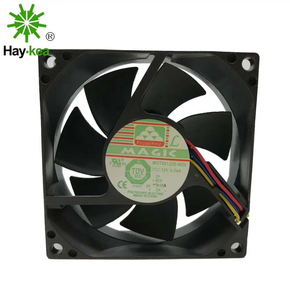 

Brand new original MGT8012ZB-W25 8cm 80x80x25mm 8025 fan DC12V 0.54A Server chassis power supply large air volume cooling fan
