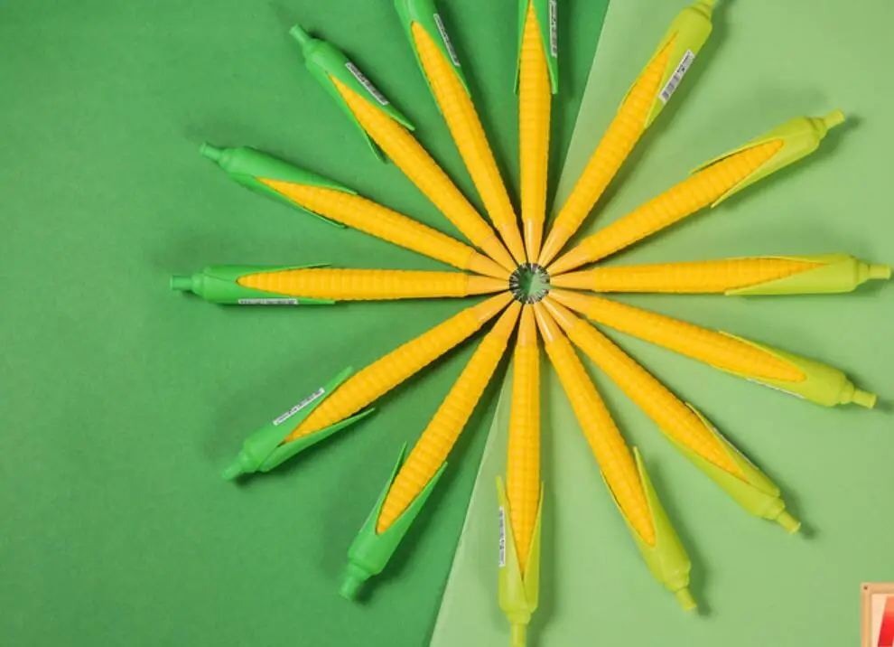 Автоматический карандаш в виде кукурузных растений 0 5 мм 36 шт./лот | Канцтовары
