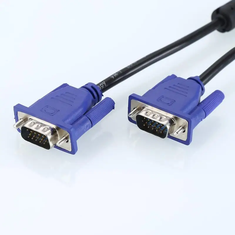 Кабель для подключения VGA к 1 5 м штекер цифровой кабель подходит CRT/ЖК мониторов и