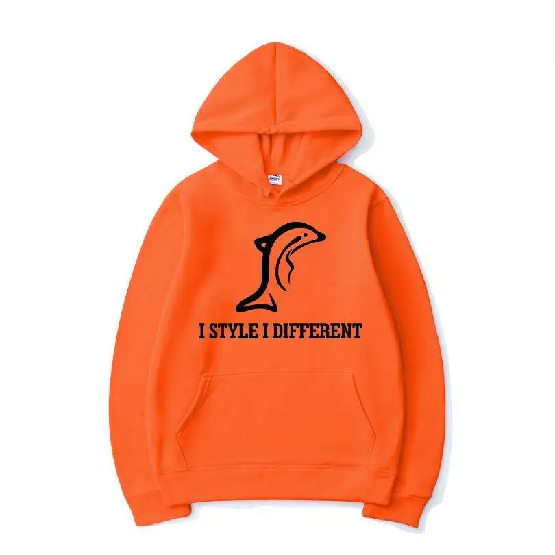 

Spring and Autumn Hoodie Sweet Letter Printing Polar Fleece Unisex Flannel Pullover Loose Sweatshirt Pocket Hoodie 2021