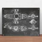 Оловянная металлическая вывеска Serenity Firefly, Настенный декор, модный художественный плакат, мужская пещера, гараж, бар, паб