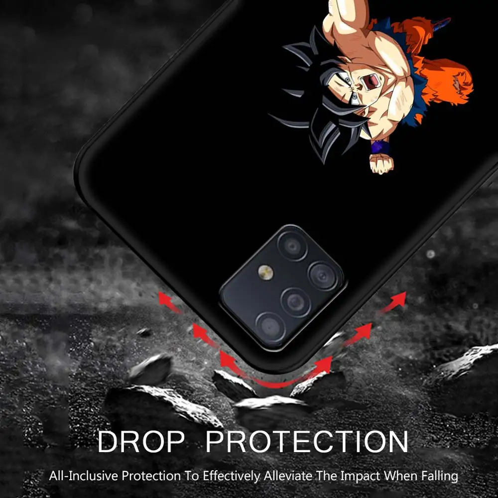 

Phone Case for Samsung Galaxy A51 A71 A70 A50 A40 A20s A30 A10s A20e A10 A02s A01 Silicon Back Cover Cool D B Japan Anime