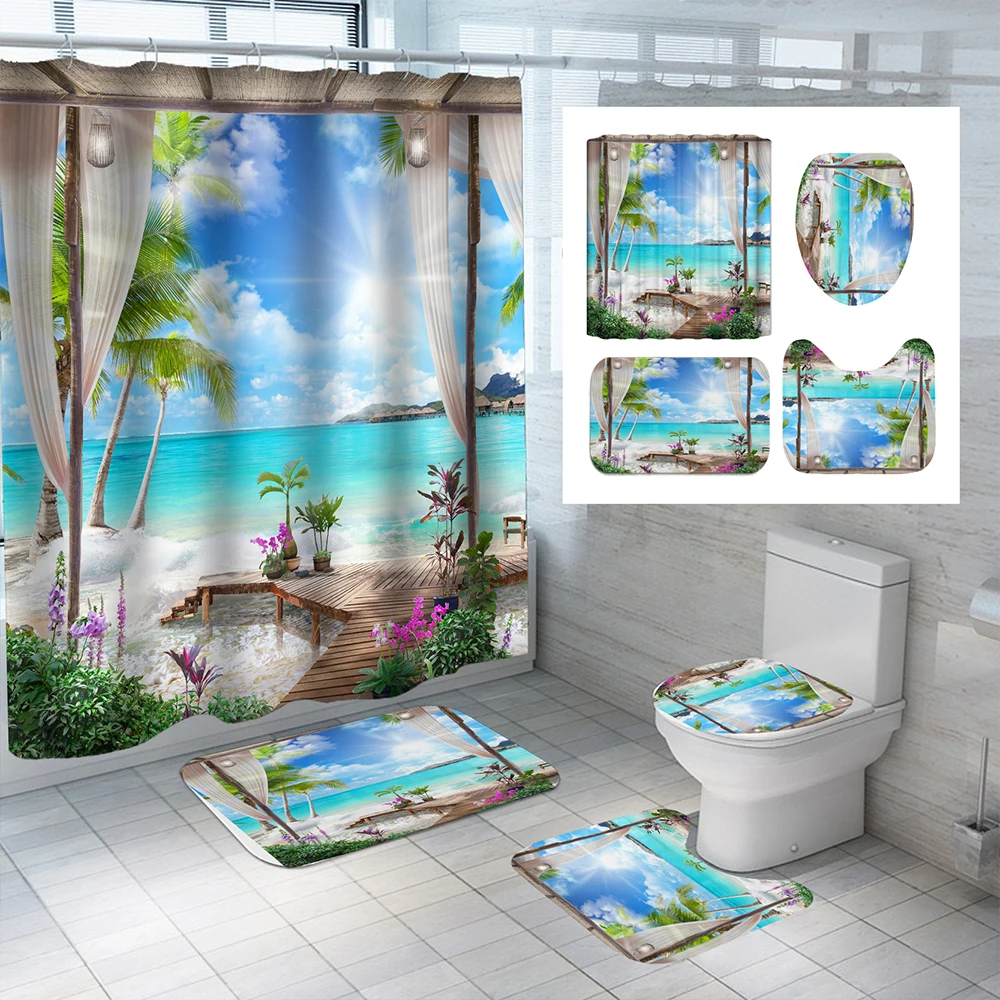 Водонепроницаемый полиэстеровый Противоскользящий мягкий коврик для ванной с