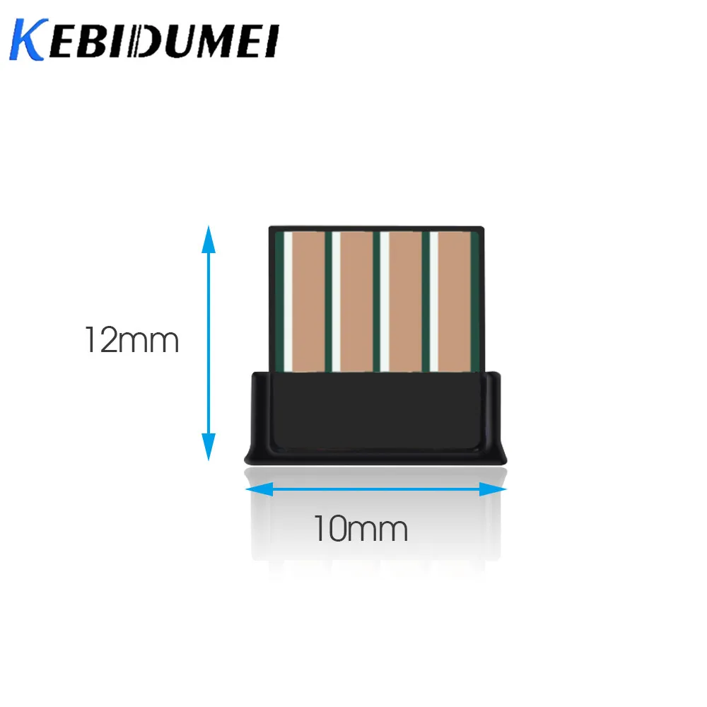 USB bluetooth адаптер Kebidumei разъем Bluetooth 5 0 для компьютера ПК мыши Aux аудио музыкальный