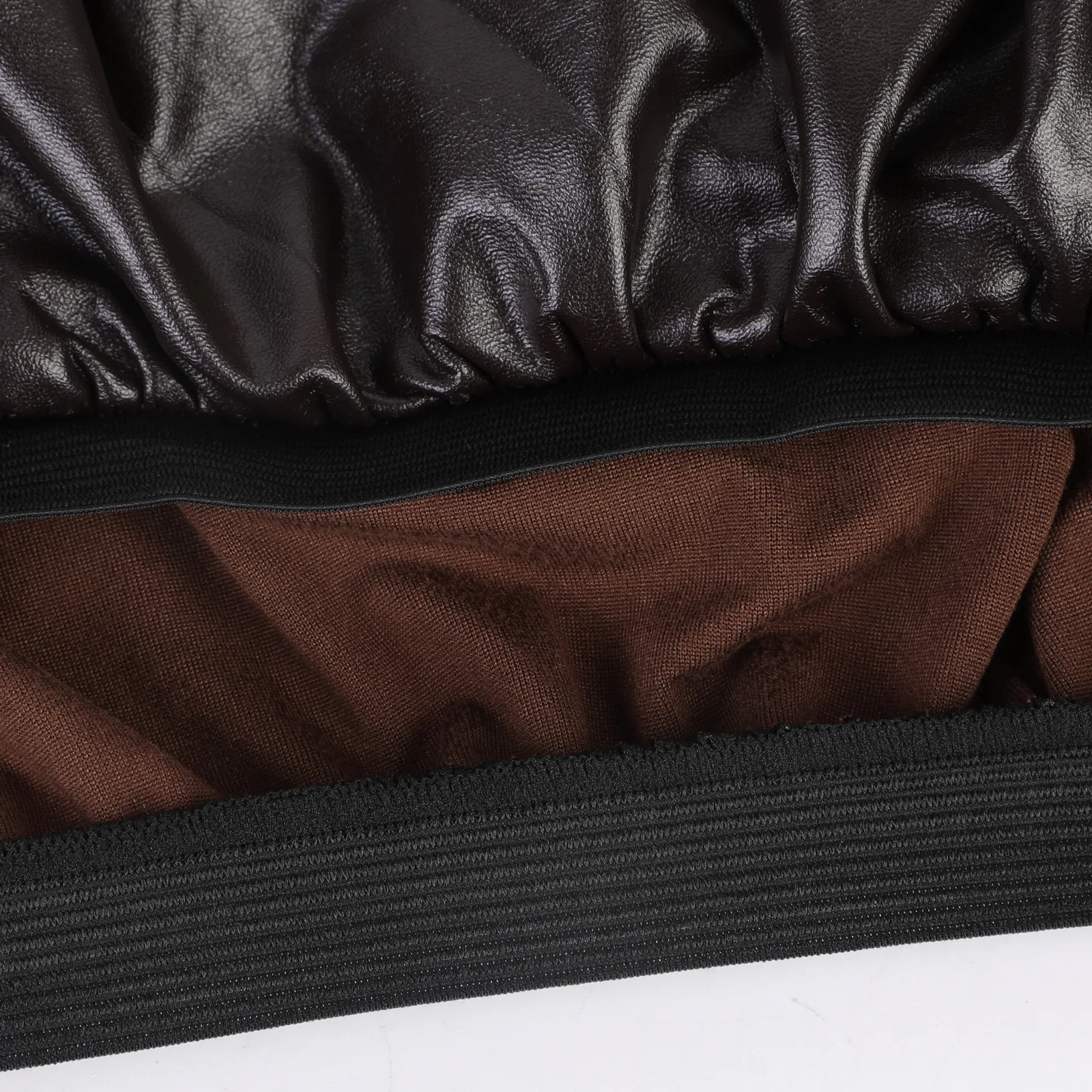 

12/4/6Pcs Waterproof Chair Cover PU Leather Fabric Chair Covers Big Elastic Seat Chair Covers Stretch Seat Case For Home Banquet