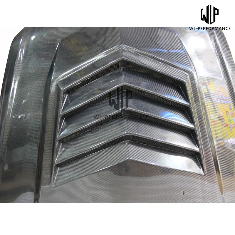 Высококачественный передний капот двигателя из углеродного волокна чехлы для