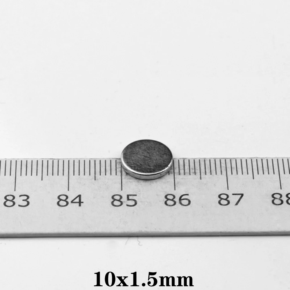 20 ~ 600 шт. 10x1 5 редкоземельных магнитов Диаметр мм маленькие круглые магниты 10 x 1