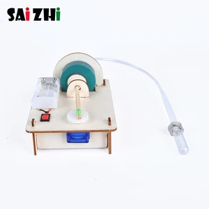 Saizhi Diy, модель кислородного насоса поршневого типа, научный эксперимент, Детская сборка сделай сам, обучающая игрушка, подарки для детей и студентов