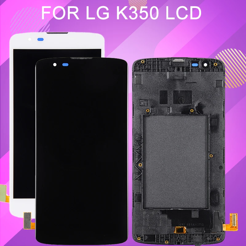 Catteny K350 Lcd сенсорный экран дигитайзер сборка для LG K8 LTE панель Стекло K370 K373 K371