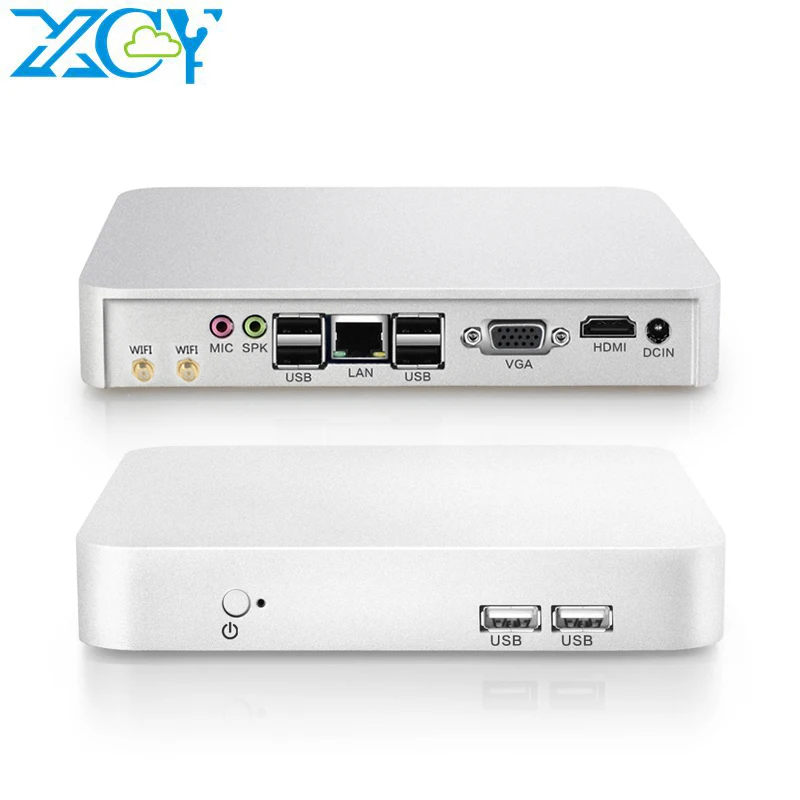 Мини ПК XCY Intel Celeron 1007U Linux Win 10 7 HDMI WIFI USB мини тонкий клиент Micro Pentium 2117|Мини ПК| |