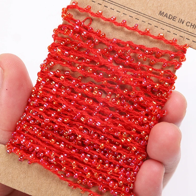 5 ярдов хрустальные бусины цепочка с отделкой стразы гирлянда жемчуг для