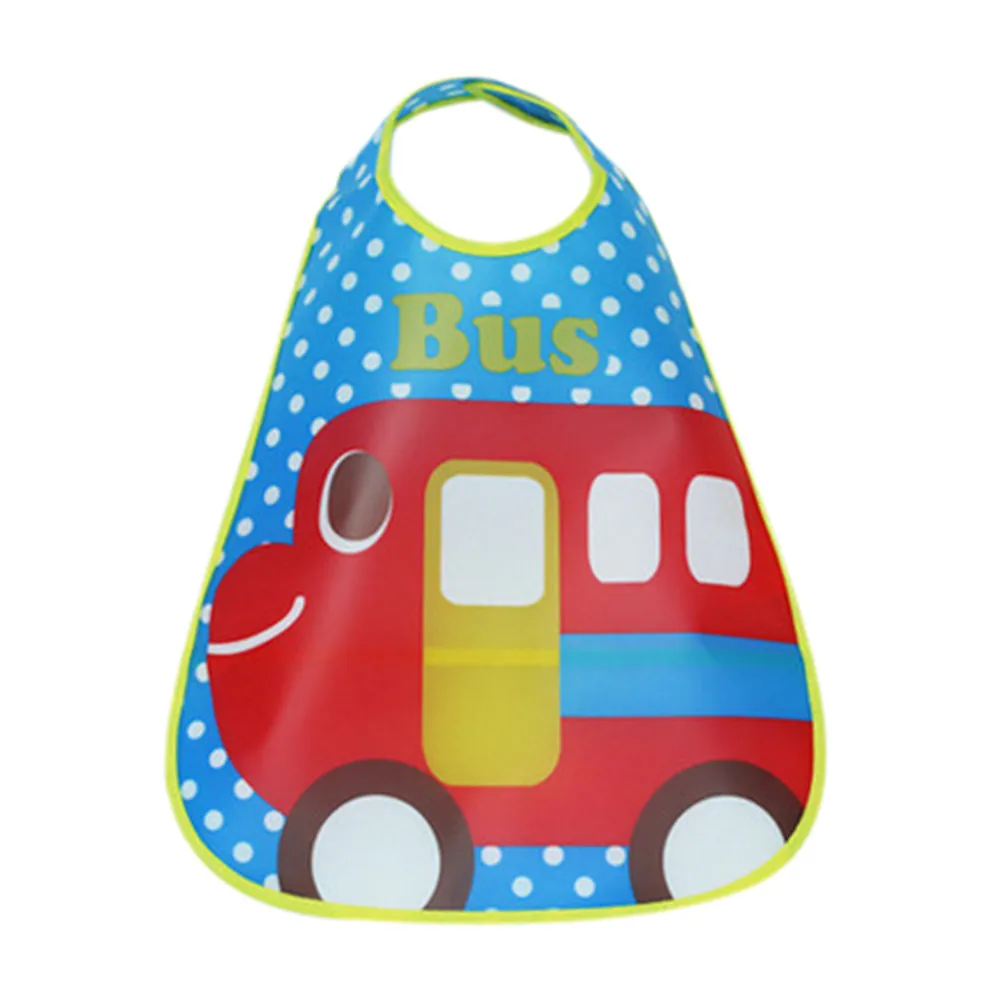 Регулируемый Водонепроницаемый мультфильм Животные рулон Слюнявчики с