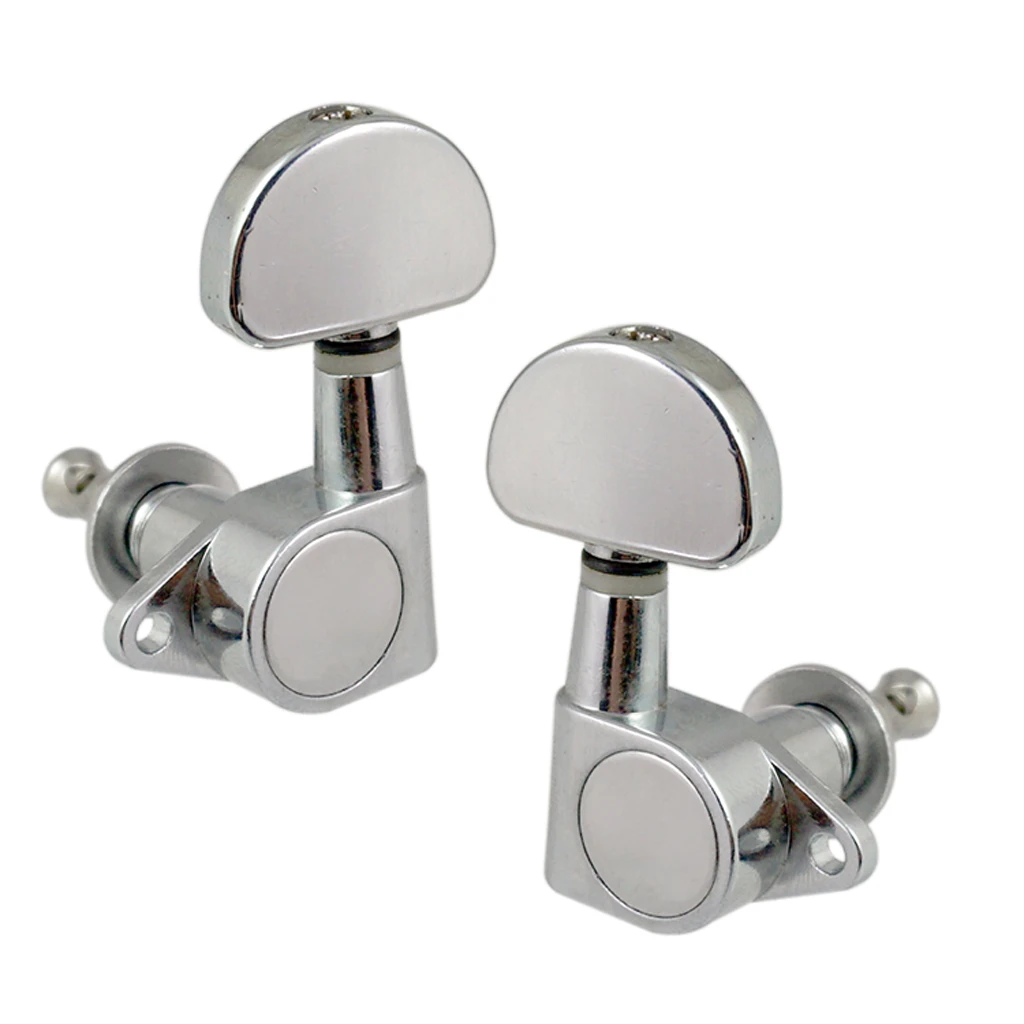

Replacement Acoustic / Electric Guitar String Tuning Peg Tuners 3R3L Chrome