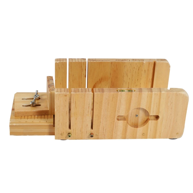 

Household Wooden Soap Cutter Box with Mini Mixer Milk Frother Drink Foamer Cream Whisk Cooking Mixer