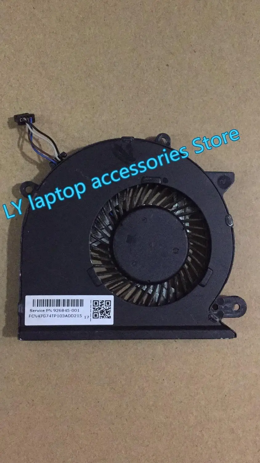 Оригинальный охлаждающий вентилятор для ноутбука HP 15-CD 15-CD073TX 15-CD075TX, 4 контакта, 926845-001