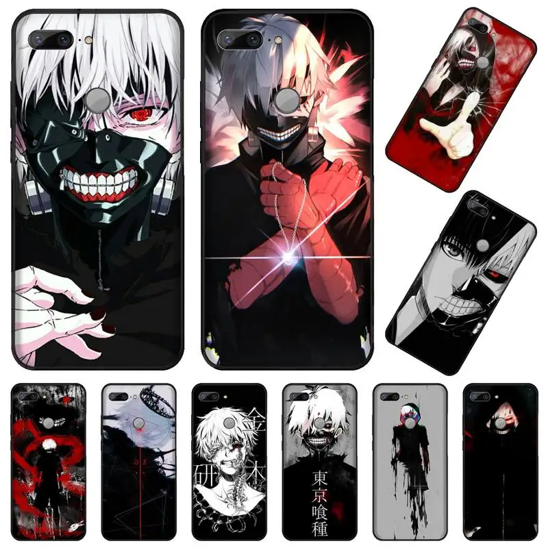 Чехол для телефона Tokyo Ghouls Ghoul черный мягкий силиконовый чехол японского аниме