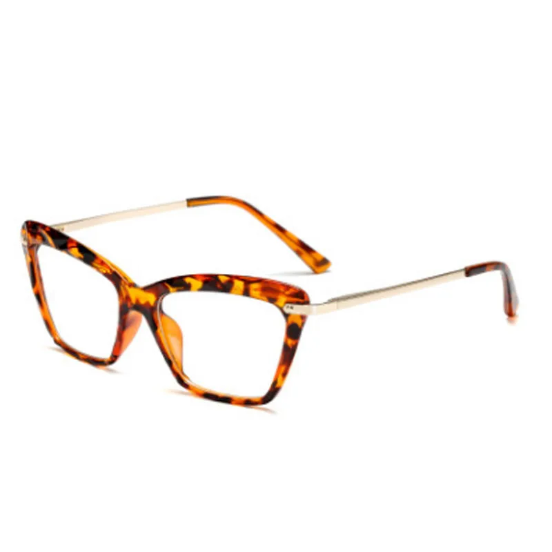 Женские очки в трендовой оправе брендовые дизайнерские оптические для