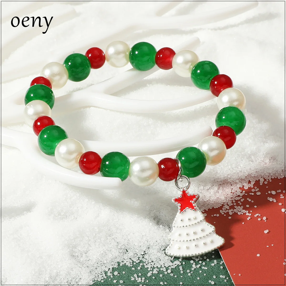 

Oeny Bracelet Alloy Pendant Christmas Decorations for Home Happy New Year 2022 Christmas Hat Ornaments Xmas Gifts Noel