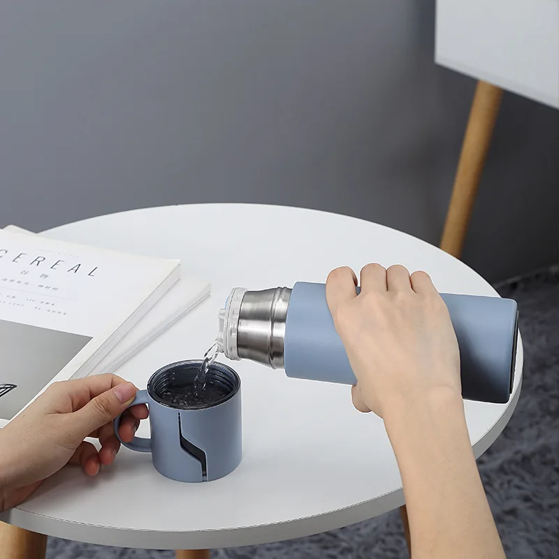 Оригинальная изоляционная бутылка для воды объемом 350 мл 12 часов сохраняет тепло