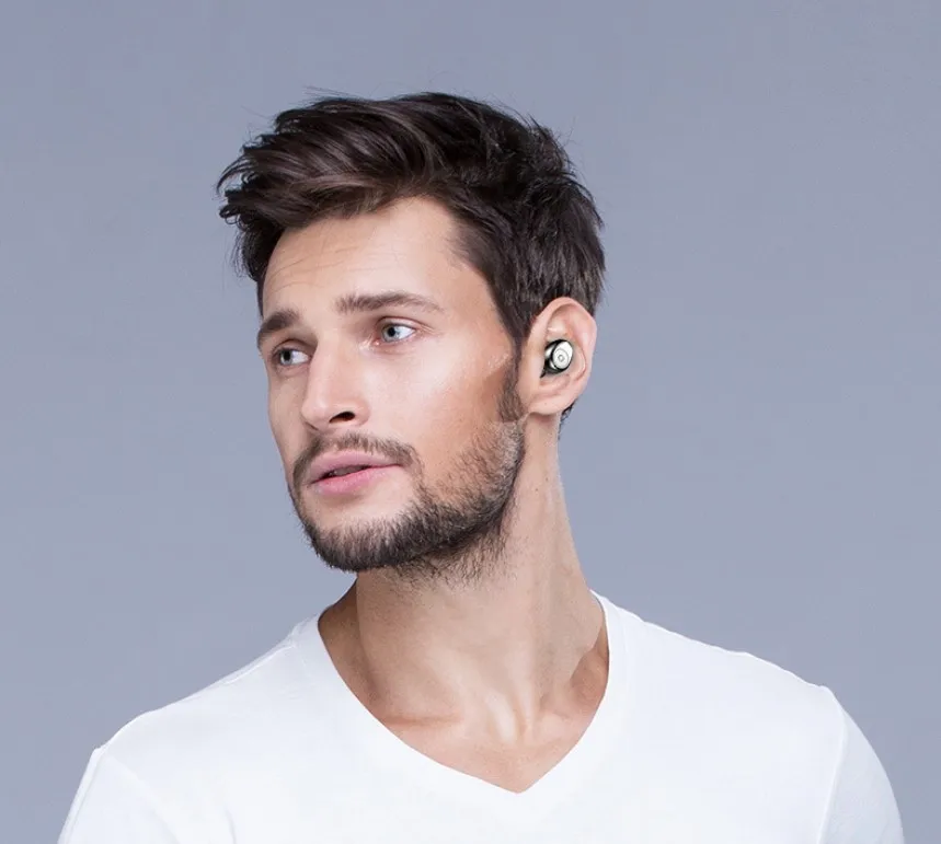 TWS Upgrade Bluetooth 5,0 EDR Беспроводная умная Спортивная гарнитура HIFI HD музыкальные наушники для мужчин IPX6 Водонепроницаемая кнопка управления