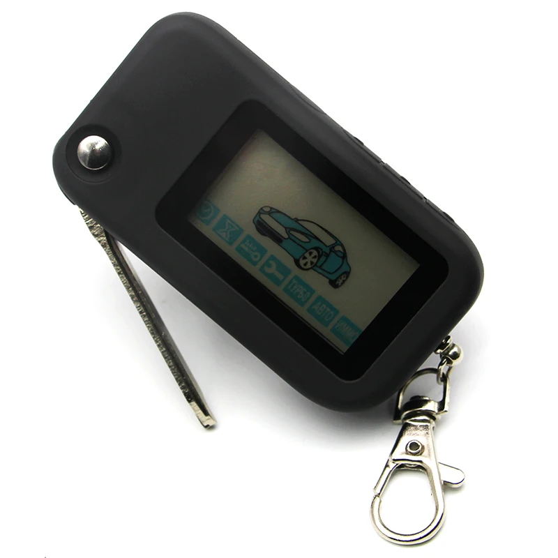 Двухсторонний пульт дистанционного управления с ЖК-дисплеем брелок-цепочка