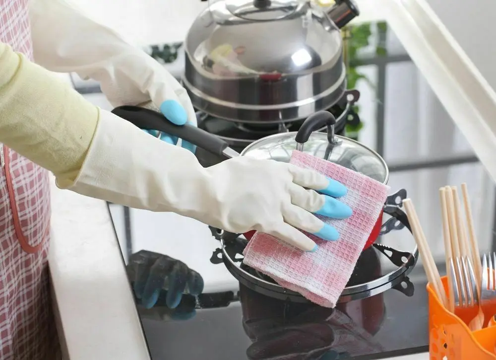 

Long Sleeve Rubber Gloves Kitchen Dish Washing Multipurpose Cleaning Household Housework Cleaning Waterproof Non-slip Gloves