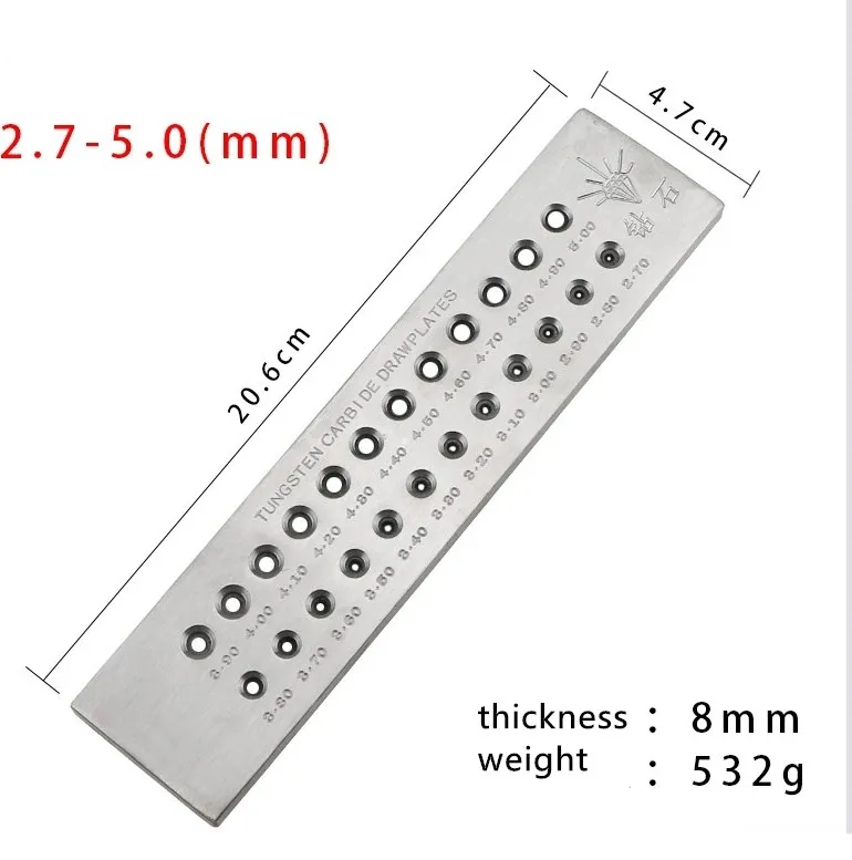 Карбидная Вольфрамовая проволочная доска для рисования золотых и серебряных