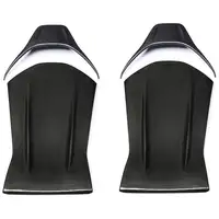 Carbon Fiber Seat Back Cover Trims Interior  For MB A45 CLA C E class Carbon Seat cover trim GLA C63 amg car styling
