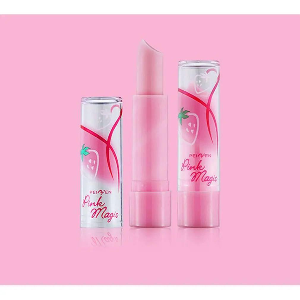 Горячая водостойкий Волшебный фруктовый запах меняемый цвет губная помада крем