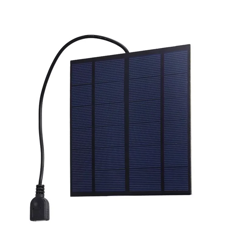 5W Solar Panel Monocrystalline Silicon DIY Cell 6V USB for Battery Power Charger Module Camping Outdoor | Обустройство дома