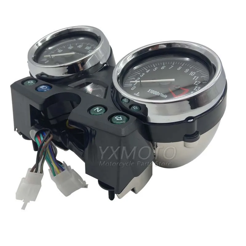 Instrument Assembly Gauges Meter Cluster Speedometer Odometer Tachometer For Kawasaki ZRX400 1994-1997 ZRX400 1998-2008 enlarge